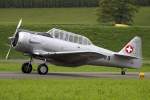 Private, HB-RDN, North American, AT-16 Harvard IIB, 30.08.2014, LSMP, Payerne, Switzerland          