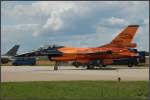 General Dynamics F-16  Fighting Falcon  J-015 des Demoteams der Niederlndischen Luftwaffe am 19.