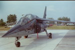 Dassault/Dornier Alpha Jet 40+40, 30jähriges Jubiläum der Canadian Air Force Base Baden-Söllingen. Aufnahme: Juni 1983.