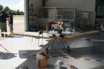 ohne, Fokker  Aeroplan Spin/Spider 3 , 40-Jahre Jubilums-Airmeeting des DMFV (Deutscher Modellflieger Verband) auf dem Flugplatz der Fa.  GROB AIRCRAFT  am 07.07.20