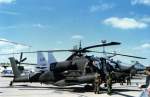 USA Army AH-64 Apache auf der ILA 1998 in Berlin-Schnefeld (Scan)