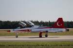 Turkey Air Force , Turkish Stars, Canadair(Northrop) NF-5B Freedom Fighter 71-4020,  ILA 2012 , 16.09.2012