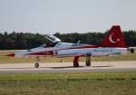 Turkey Air Force, Turkish Stars, Canadair(Northrop) NF-5A Freedom Fighter 71-3072, ILA 2012, 16.09.2012