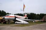 Interflug der DDR TU-134 DDR-SCH im Luftfahrtmuseum Finow bei Eberswalde am 09.08.2009