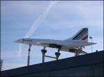 Hier sieht man die Concorde, die einst der Air France gehrte.