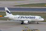 Finnair, OH-LVK, Airbus, A319-112, msn: 2124, 20.Januar 2023, ZRH Zürich, Switzerland.