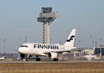 Finnair, Airbus A 319-112, OH-LVC, BER, 28.01.2024