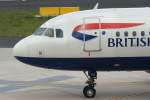 British Airways, G-EUPU, Airbus, A 319-100 (Bug/Nose), 11.08.2012, DUS-EDDL, Dsseldorf, Germany 