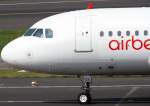 Air Berlin (ex OLT-Express), D-ABGS, Airbus, A 319-100 (Bug/Nose ~ Misch-Lkrg. OLT/AB), 02.04.2014, DUS-EDDL, Dsseldorf, Germany