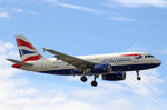 British Airways, G-EUOE, Airbus A319-131, 01.Juli 2016, LHR London Heathrow, United Kingdom.