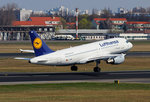Lufthansa, Airbus A 319-112, D-AIBE  Schnefeld , TXL, 09.04.2016