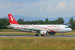 Air Arabia Maroc, CN-NMB, Airbus A320-214, msn: 3833, 28.Juni 2013, BSL Basel, Switzerland.