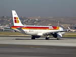 Iberia A 320-214 EC-JFN auf dem Flughafen vom Madrid  am 04.