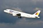 Take off/A320/One World-Iberia/Zrich-Kloten/ZRH/Schweiz/06.11.09.