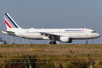 Air France, F-HBNC, Airbus, A320-214, 09.10.2021, CDG, Paris, France