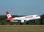 Austrian Airlines, Airbus A 320-214, OE-LBS, BER, 02.09.2022