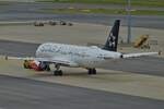 OE-LBZ,  Obertauern ,  (StarAlliance) Austrian Airlines (OS-AUA), Airbus, A 320-214, Flughafen Wien.