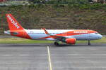 OE-IVF, EasyJet Europe, Airbus A320-214, Serial #: 7177. Funchal, Cristiano Ronaldo Airport, Madeira - LPMA, Portugal, 17.06.2023.
