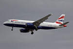 British Airways, G-EUYF, Airbus A320-232, msn: 4185, 04.Juli 2023, LHR London Heathrow, United Kingdom.