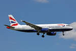 British Airways, G-EUUJ, Airbus A320-232, msn: 1883, 07.Juli 2023, LHR London Heathrow, United Kingdom.