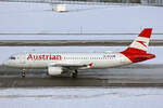 Austrian Airlines, OE-LBS, Airbus A320-214, msn: 1189,  Waldviertel , 19.Januar 2024, ZRH Zürich, Switzerland.