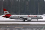 Austrian Airlines, OE-LBS, Airbus A320-214, msn: 1189,  Waldviertel , 25.Februar 2024, OSL Oslo, Norway.