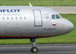 Aeroflot, VP-BZR, Airbus A 320-200 (F. Bellinsgauzen), 2010.08.28, DUS, Dsseldorf, Germany