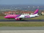 Wizz Air; HA-LPW; Airbus A320-200. Flughafen Dortmund. 28.03.2011.