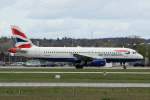 British Airways, G-EUUF, Airbus, A 320-200, 21.04.2012, STR-EDDS, Stuttgart, Germany 