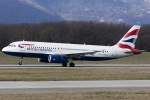 British Airways, G-EUUL, Airbus, A320-232, 30.01.2016, GVA, Geneve, Switzerland        