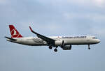 Turkish Airlines, Airbus A 321-271NX, TC-LTE, BER, 14.11.2021