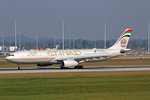 Etihad Airways, A6-AFD, Airbus A330-343E, 25.September 2016, MUC München, Germany.
