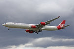 Virgin Atlantic Airways, G-VRED, Airbus A340-642, 01.Juli 2016, LHR London Heathrow, United Kingdom.