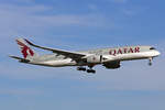 Qatar Airways, A7-AML, Airbus A350-941, msn: 257, 14.November 2020, ZRH Zürich, Switzerland.