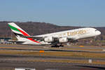 Emirates Airlines, A6-EOO, Airbus A380-861, msn: 190, 27.Februar 2019, ZRH Zürich, Switzerland.