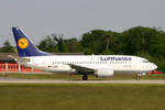 Lufthansa, D-ABIN, Boeing, B737-530, msn: 24938/2023,  Langenhagen , 19.Mai 2005, FRA Frankfurt, Germany.
