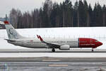 Norwegian Air Shuttle, LN-ENQ, Boeing 737-8JP, msn: 42092/6676,  Aleksis Kivi , 25.Februar 2024, OSL Oslo, Norway.