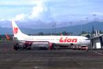 PK-LHL, Boeing 737-9GP(WL), Lion Air, Manado International Airport (MDC), 5.10.2017