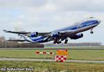 ABC B747-400F VQ-BWW @ Amsterdam Airport Schiphol. 17.5.15