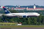 Landung B767/US Airways/MUC/Mnchen/Germany.