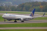 United Airlines, N657UA, Boeing B767-322ER, msn: 27112/479, 10.Oktober 2022, ZRH Zürich, Switzerland.