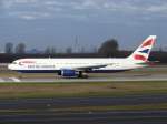 British Airways; G-BNWX; Boeing 767-336.