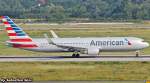 American Airlines B767-300ER N348AN @ Dusseldorf Airport.