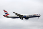 British Airways, G-BZHC, Boeing 767-336ER, 01.Juli 2016, LHR London Heathrow, United Kingdom.