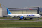 United Airlines, N2352U, Boeing B777-322ER, msn: 66592/1648, 21.Mai 2023, BRU Brüssel, Belgium.