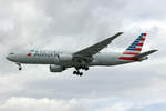 American Airlines, N798AN, Boeing B777-223ER, msn: 30797/324, 03.Juli 2023, LHR London Heathrow, United Kingdom.