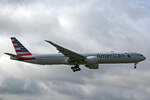American Airlines, N730AN, Boeing B777-323ER, msn: 31554/1217, 04.Juli 2023, LHR London Heathrow, United Kingdom.