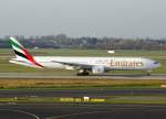 Emirates, A6-EMP, Boeing 777-300, 2010.11.21, DUS-EDDL, Dsseldorf, Germany     