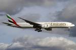 Emirates, A6-ECV, Boeing, B777-31H-ER, 15.01.2011, ZRH, Zuerich, Switzerland        