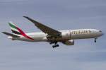 Emirates Airlines, A6-EWE, Boeing, B777-21H-LR, 11.03.2012, GVA, Geneve, Switzerland           